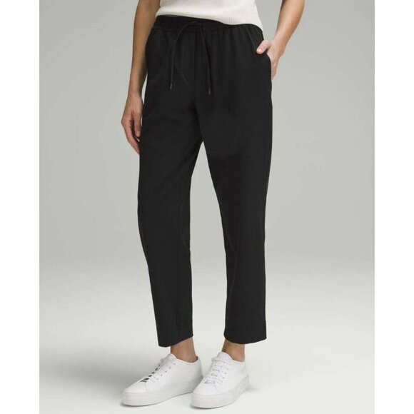 Lululemon Pants - Lululemon Tapered-Leg Mid-Rise Pant 7/8 Length *Luxtreme Black Small EUC